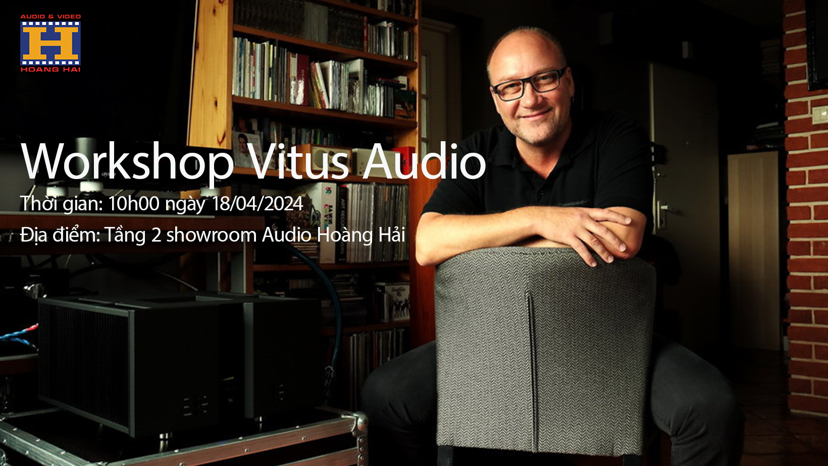 Workshop Vitus Audio 18/4/2024