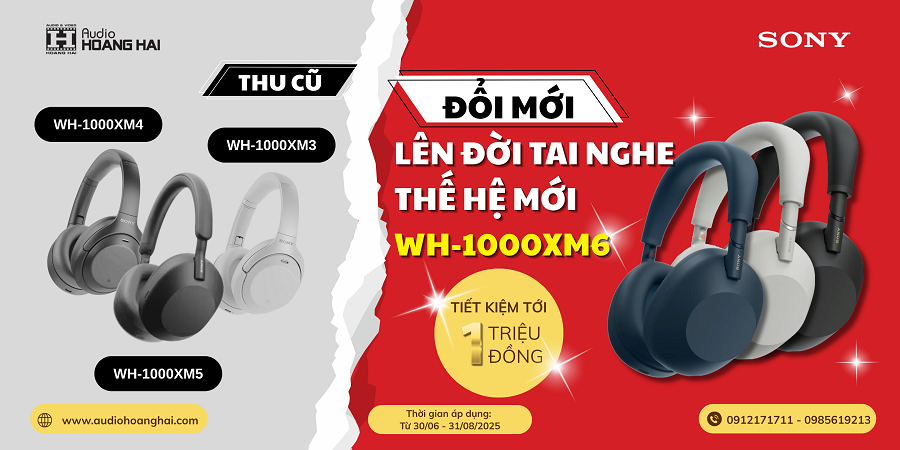 Thu cũ đổi mới tai nghe Sony