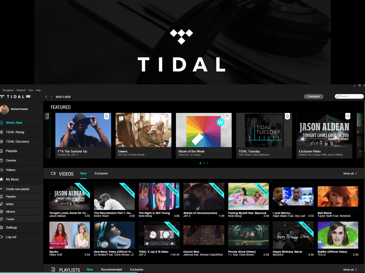Nền tảng stream nhạc trực tuyến Tidal giới thiệu về lịch trình phát hành  file nhạc FLAC chất lượng cao | Audio Hoàng Hải