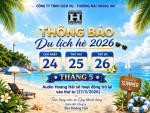 Thông báo kế hoạch du lịch hè 2026 của Audio Hoàng Hải 
