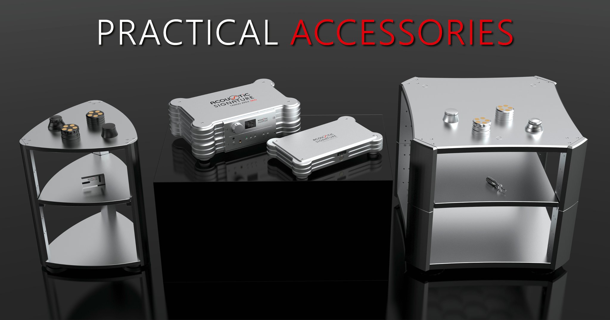 Phụ kiện mâm đĩa than Acoustic Signature: tối ưu trải nghiệm analog từ nền tảng đến chi tiết