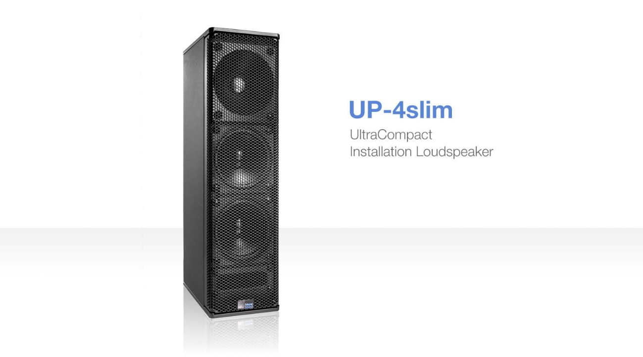 Meyer Sound UP-4slim – Loa lắp đặt siêu mỏng cho không gian âm thanh cao cấp