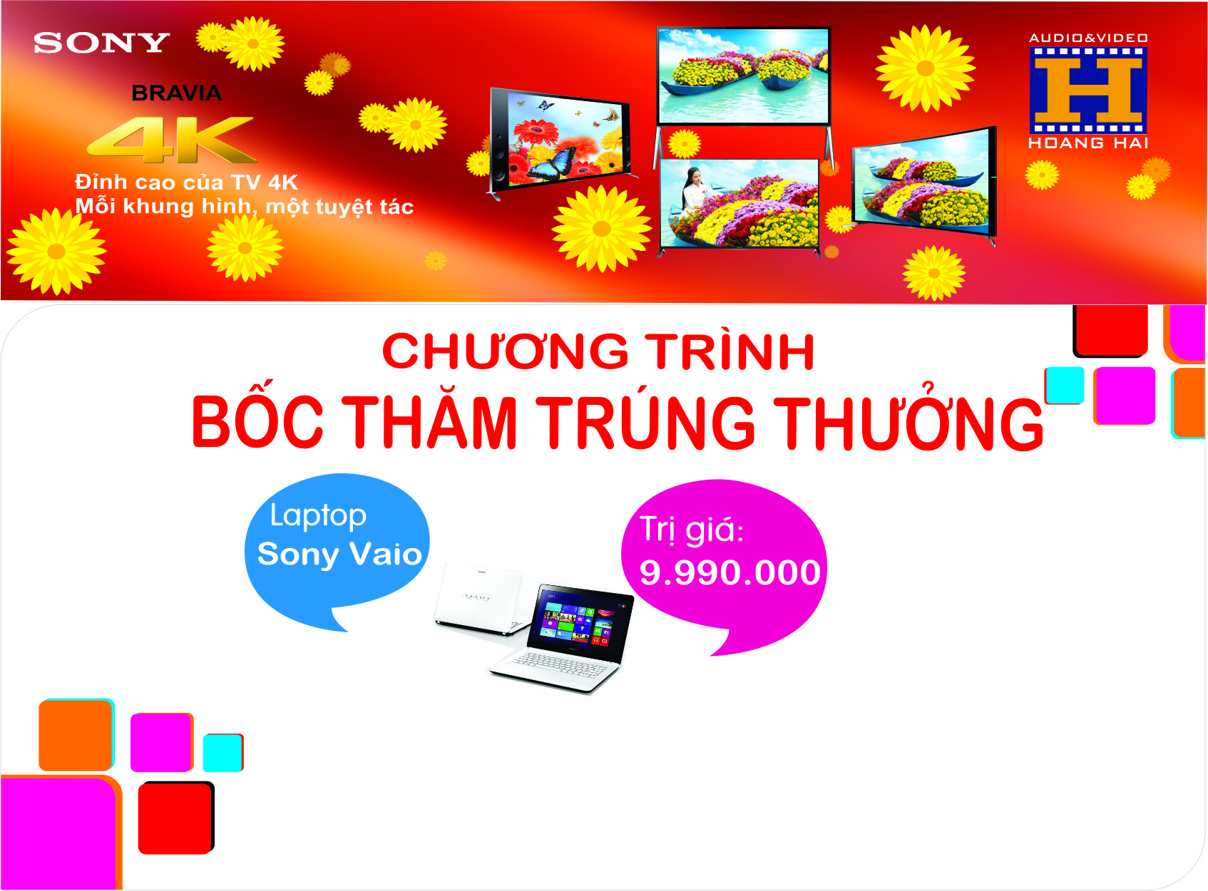 CHƯƠNG TRÌNH BỐC THĂM TRÚNG THƯỞNG