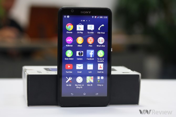 Trên tay Sony Xperia E4 chính hãng