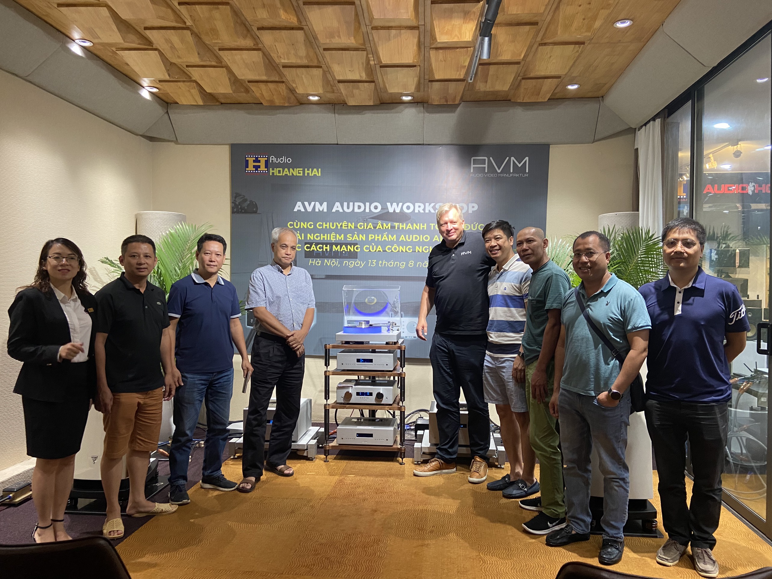 Workshop AVM Audio - Trải nghiệm  sản phẩm Audio All-in-One cuộc cách mạng của công nghệ âm thanh | Audio Hoàng Hải.