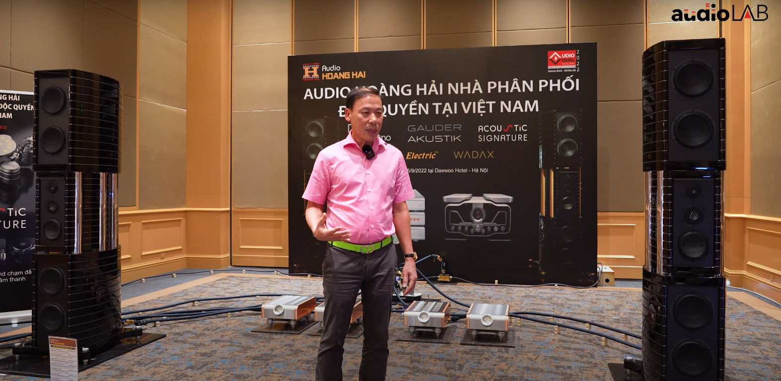 [Audio Lab] Audio Hoàng Hải trình diễn bộ dàn ultra hi-end 30 tỉ, đắt nhất AV Show 2022 | Audio Hoàng Hải