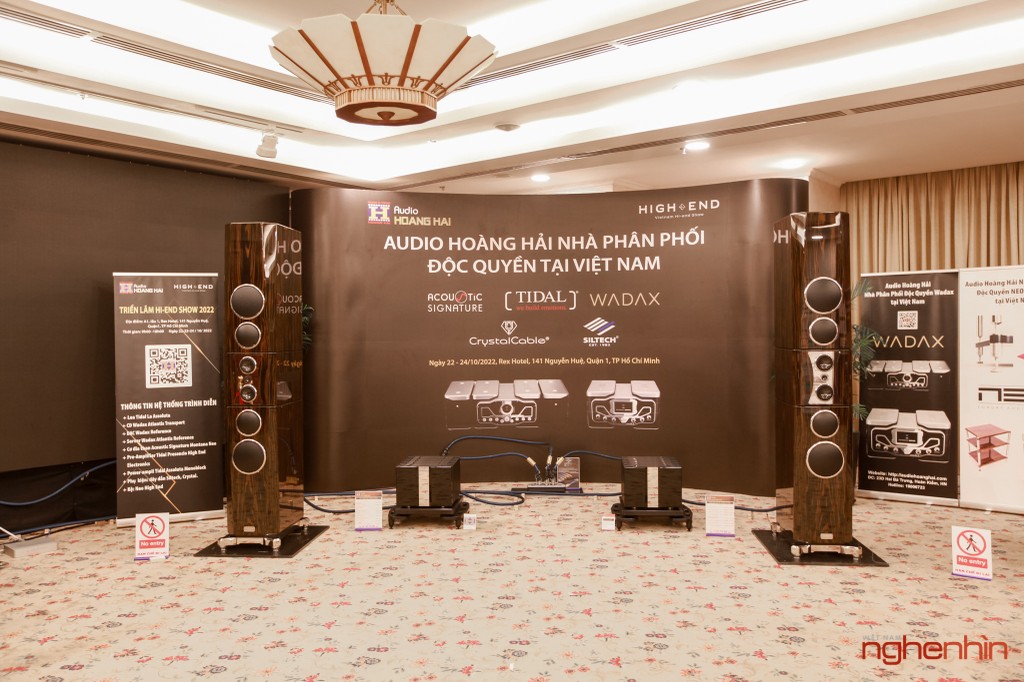 [Nghe Nhìn] Choáng ngợp với hệ thống phối ghép đắt giá nhất tại Vietnam Hi-End Show 2022-HCM từ Audio Hoàng Hải