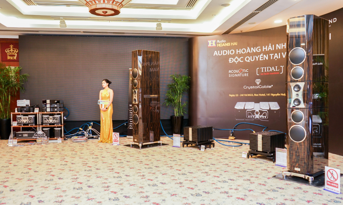 [VnExpress] Dàn âm thanh 50 tỷ đồng xuất hiện tại Việt Nam | Audio Hoàng Hải 