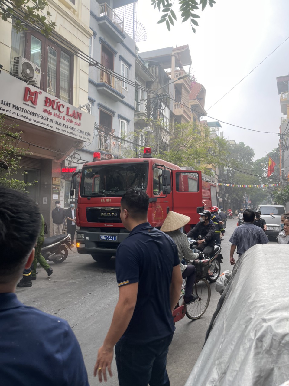 Tuyên dương tập thể Audio Hoàng Hải hỗ trợ phòng cháy chữa cháy tại Bạch Đằng, Hà Nội 