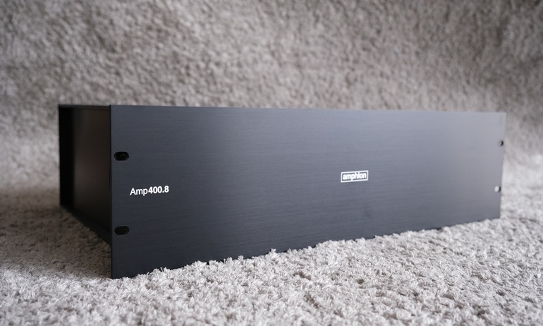 [Stereo.vn] Amply công suất Amphion Amp400.8: Đối tác lý tưởng của các phòng thu âm thanh đa kênh
