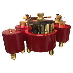 DaVinci Audio Labs Turntable Grand Reference Gabriel V3 Luxury XXL (24 Carat Goldplated) (Masters Reference Tonearm Virtu)