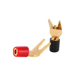 Atlas 4mm Z Plug to Spade Adapters