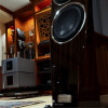 Loa Floorstand Tidal Contriva Piano Veneer Embedded In Transparent (G3) 3